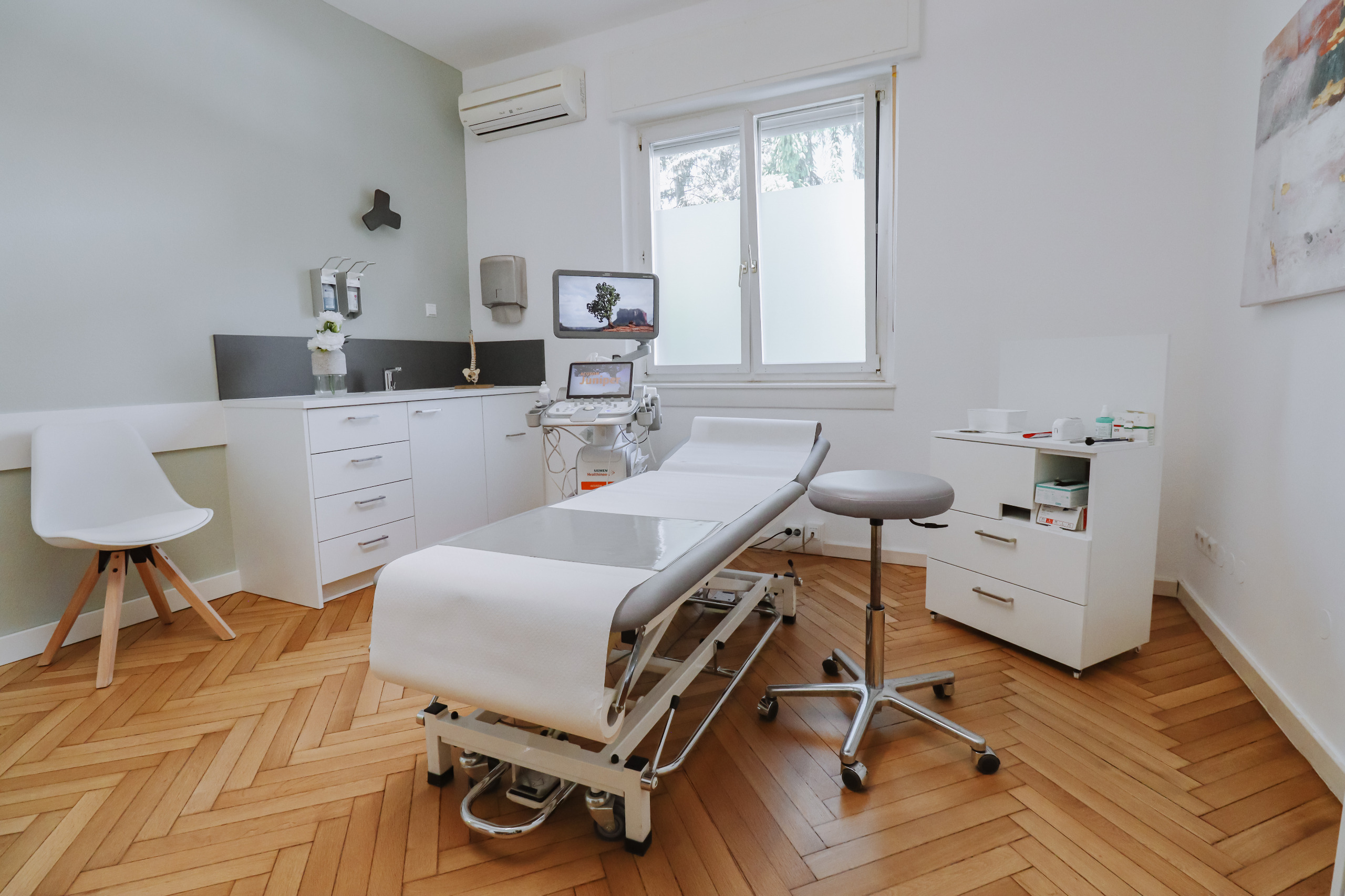 Behandlungszimmer im Zentrum fuer integrative Medizin Karlsruhe